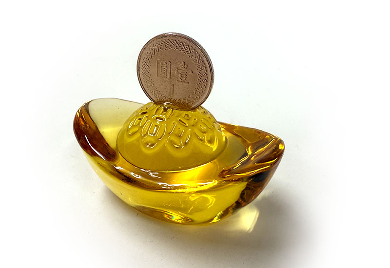 一錠有錢 金元寶擺飾